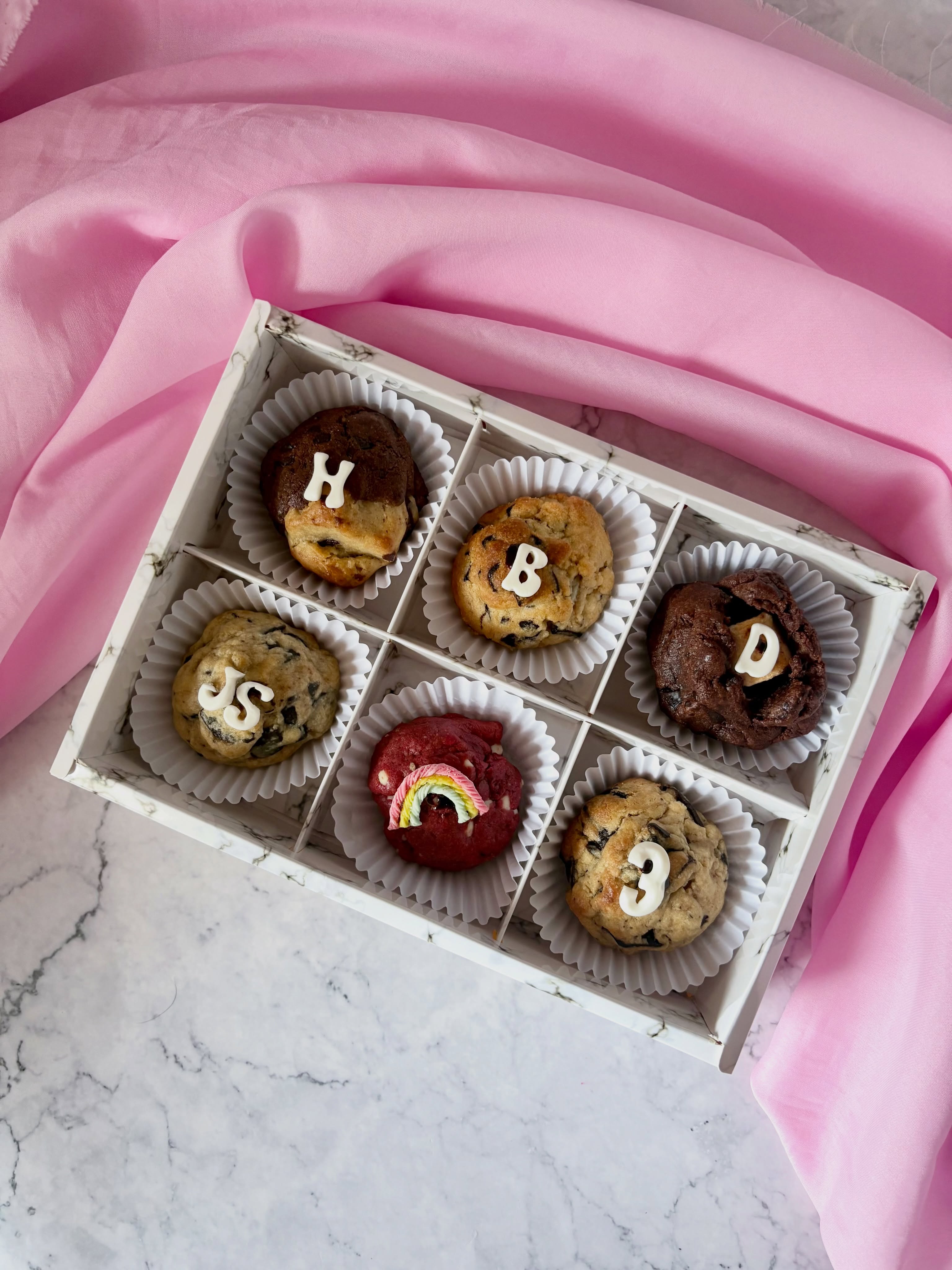 HBD mini brownie box