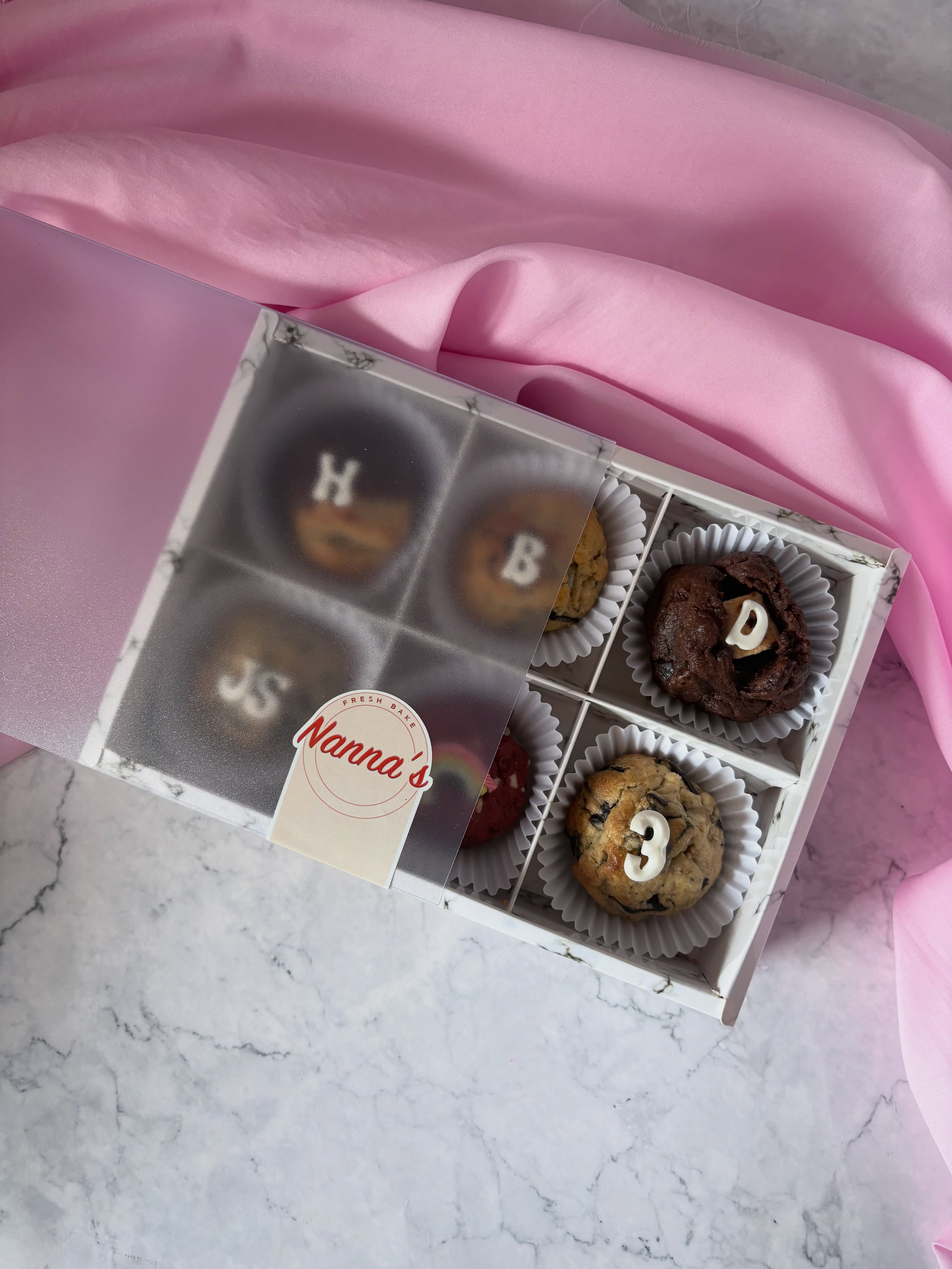 Personalised brownie set