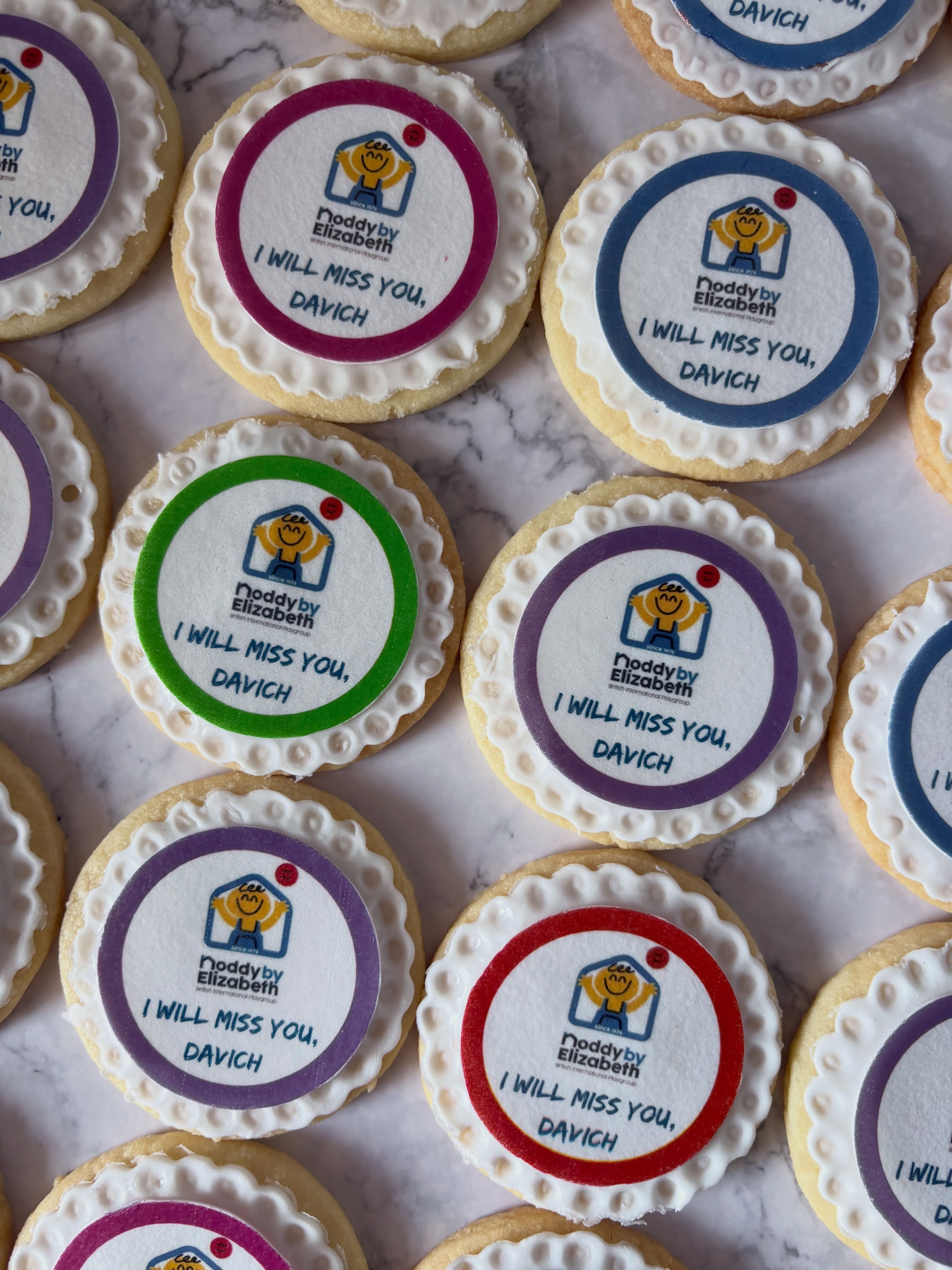 Printed event cookies